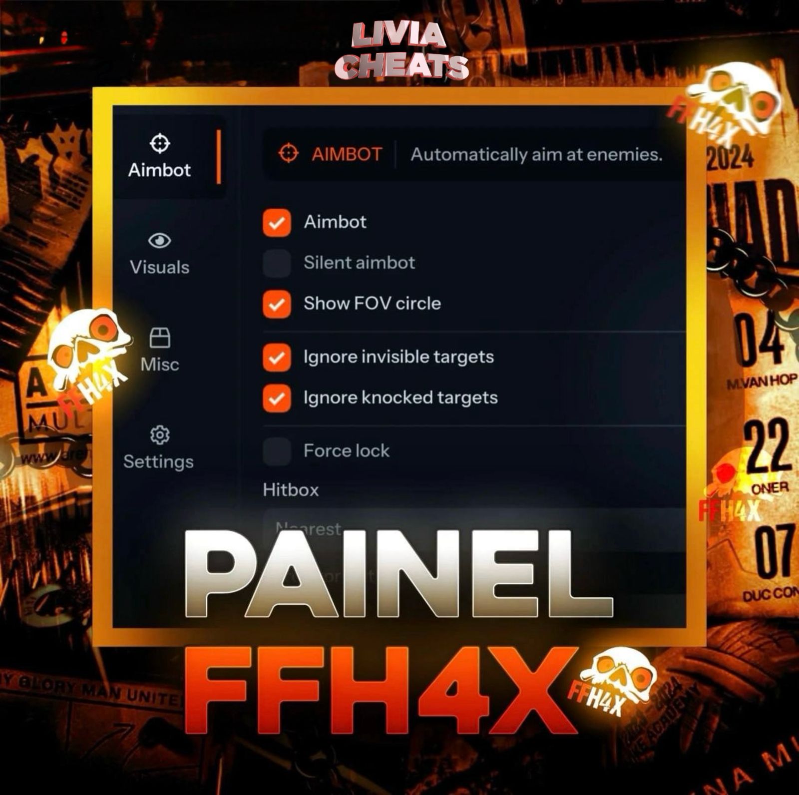 PAINEL FFH4X IOS